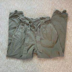 ZARA baggy trousers with bow